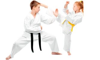 Taekwondo kids empowering